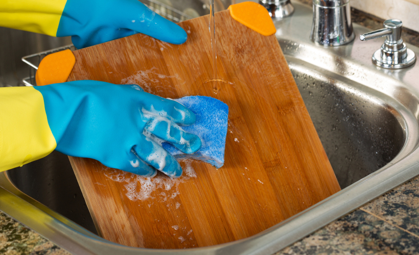 How to Disinfect Kitchen Cutting Boards the Right Way